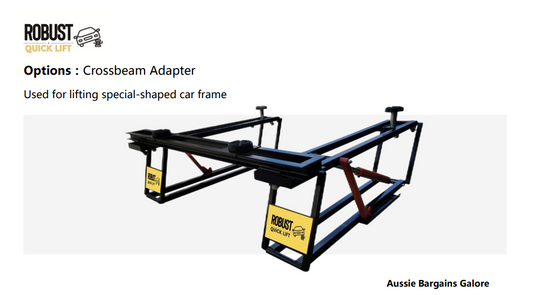 Crossbeam Adapter - (R3500CA) Length: 1651mm  Width: 160mm - Capability of a 2-post lift