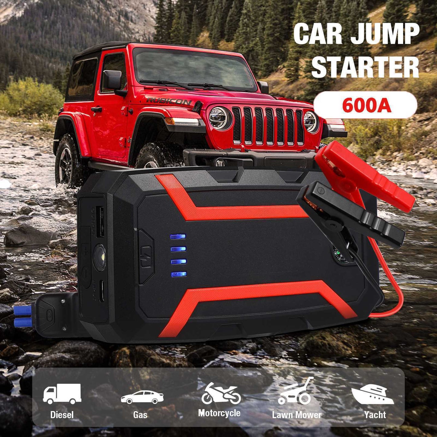 30000mAh Portable Car Jump Starter